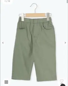Samansa Mos2 ストレッチツイル7分丈パンツ100