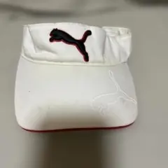 Puma ホワイト バイザー