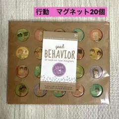 BEHAVIOR 行動　追加タスク　マグネット　幼児用　ジェナケイト　匿名配送