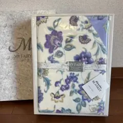Ky62　新品未使用　カネボウ　ブランケット　毛布　シングル　寝具　花柄