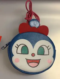 2点セット　アンパンマン　コキンちゃん　ガチャガチャ　キーホルダー　ポーチ