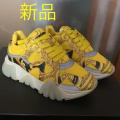 新品 VERSACE バロック柄 スニーカー 35