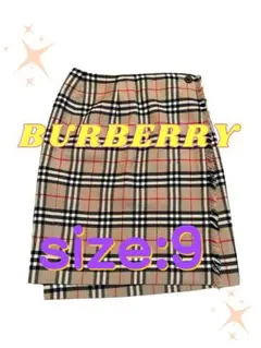 新品✨Burberrys'バーバリーズ❤️スカート ベージュ size…11 BURBERRY - バーバリー BURBERRY スカートの通販 by KOMEHYO