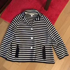 ヒューマンウーマン 柔らかいニットのジャケット Mサイズ 伸縮