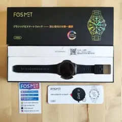 FOSMET LSW6 スマートウォッチ 丸型 時計