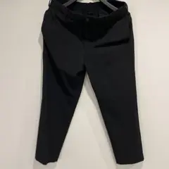 UNIQLO　ブラック スラックス バックポケット付き　Lサイズ