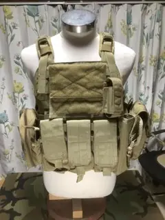 実物　EAGLE　MBAV プレートキャリア　ポーチ２種類&ショルダーパッド付 実物 EAGLE MBAV プレートキャリア ポーチ2種類&ショルダー