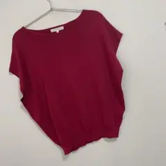 グローブ 【夏に嬉しい機能付き】やわらかドライタッチフレンチスリーブニット.9