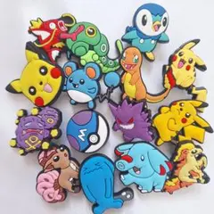 ポケモン　シビッツ　子供　クロックスアクセサリー　海　水遊び　乗り物　サンダル