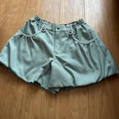 ポンポネット ミントグリーン ハーフパンツ
