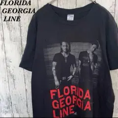 【USED】Tシャツ FLORIDA GEORGIA LINE ブラック　L