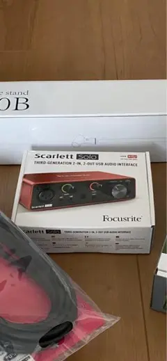 scarlet solo オーディオインターフェイス