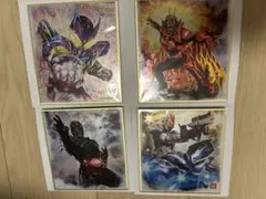仮面ライダー色紙ART GPエディション 4枚セット