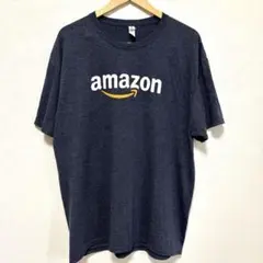 JERZEES 企業 ロゴ　amazon Tシャツ 半袖 US古着 L