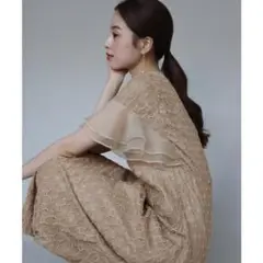 J by blue ジオメトリックチェーンレースドレス 結婚式 オケージョン