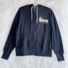 COACHELLA 【S】メンズブラック パーカー 裏起毛 コットン80%