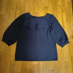 MIRACLE CLOSET ネイビーカットソー