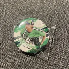 ヤクルトスワローズ スタンド付き缶バッジ 阪口皓亮