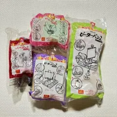 マクドナルド　ハッピーセット 2002ピーターパン2ネバーランドの秘密4点セット