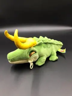 MARVEL　ロキ　LOKI　ワニ　ロキ　ぬいぐるみ　ジッパーマウス　中古美品