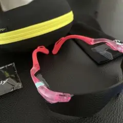 エアフライ スポーツサングラス ピンク/ブラック
