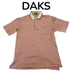 DAKS ゴルフ　半袖　ポロシャツ　Mサイズ