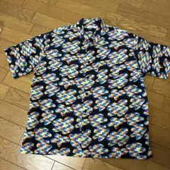 graniph カラフルハート 半袖シャツ M