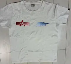 ALPHA INDUSTRIES ホワイト Tシャツ