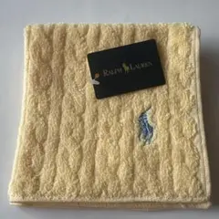 Ralph Lauren タオルハンカチ（イエロー）