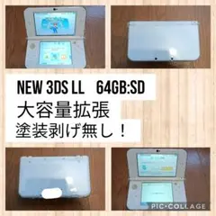 【64GB:大容量SD】Newニンテンドー3DS LL【特殊チューニング】