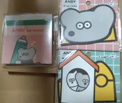 【匿名配送】【未使用】ANDY　メモ　ミニカードセット