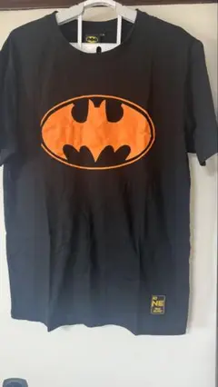 バットマン Tシャツ ブラック オレンジロゴ