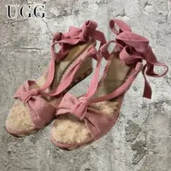 アグ✨ユニークデザイン ハイヒールサンダル プラットフォーム アーバン 美脚効果
