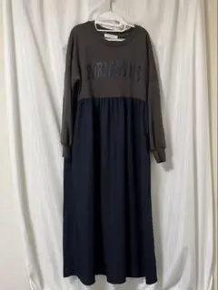 ゴースローキャラバン SchMetterling 長袖 ロングワンピース