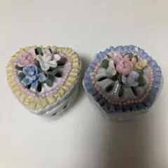陶器　小物入れ　2個セット