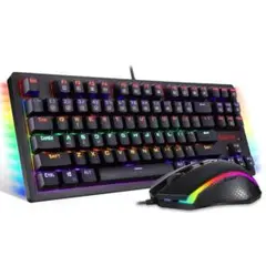 S113 RGB ゲーミングキーボードマウスコンボ 有線メカニカル LED PC