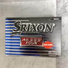 SRIXON スリクソン AD333 TOUR ホワイト 6球 オンネーム
