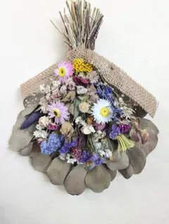479ドライフラワースワッグ大　全長約30cm