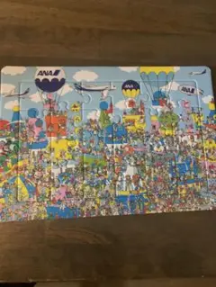 新品　ANA 搭乗ノベルティ ウォーリーをさがせ！オリジナルパズル
