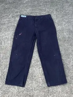 00s Carhartt ペインターパンツ W38フェード ペンキ ダブルニー