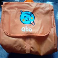 Qoo キャラクター付きオレンジリュック 新品