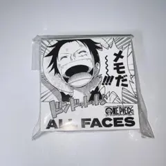 ワンピース オール フェイス メモ帳 meet The ONEPIECE 限定