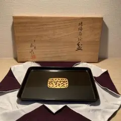 象彦の蒔絵盆 袱紗 慶事 【新品未使用】