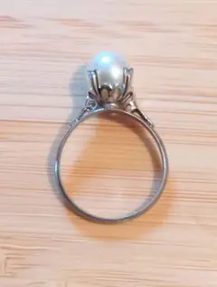 ビンテージ silver シルバー パールリング