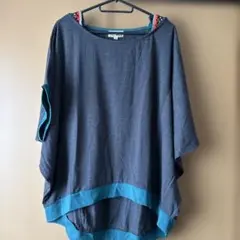 チチカカ　新品　半袖チュニック　フリーサイズ