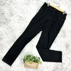 良品❗️【UNIQLO】ユニクロ スキニーデニム(24)黒