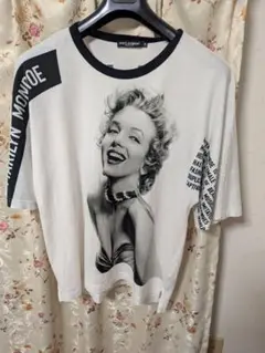 ドルチェアンドガッバーナ　マリリンモンロー　プリントTシャツ