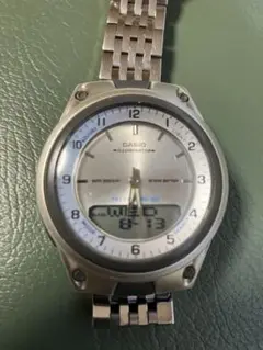 CASIO ILLUMINATOR メンズ時計 シルバー