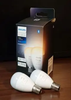 Philips Hue LED電球 白グラデーション 2個セット