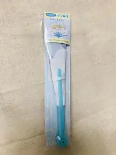新品・未使用・未開封 すみっコぐらし プラスチック製折りたたみ扇子 水色